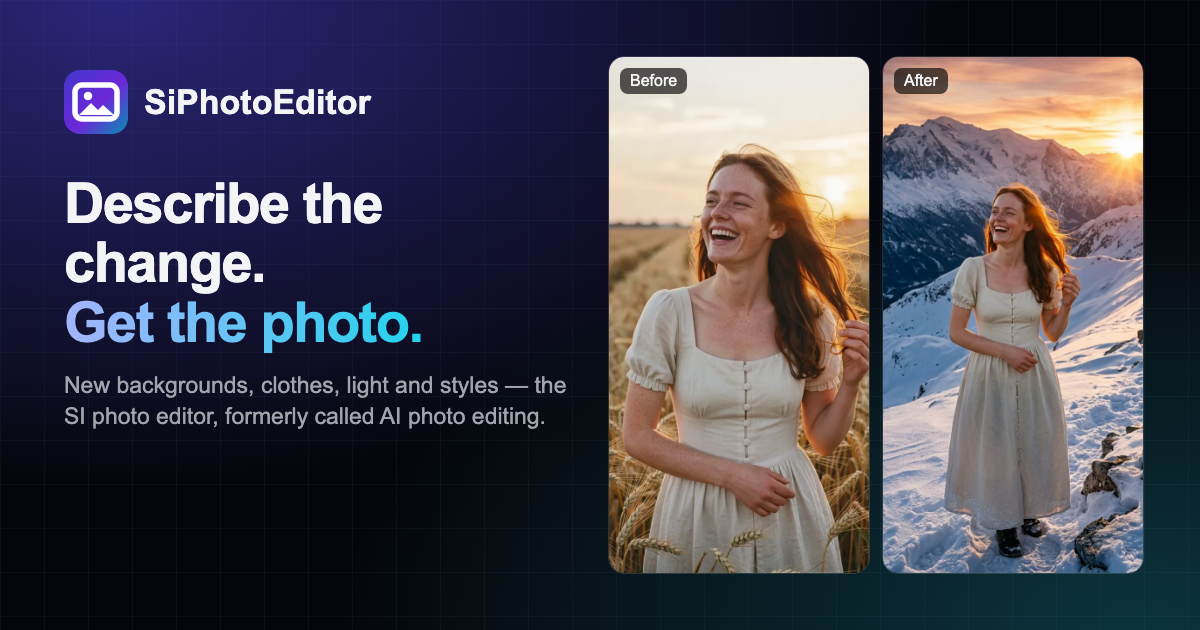 SiPhotoEditor SI photo editor — Privacy Policy